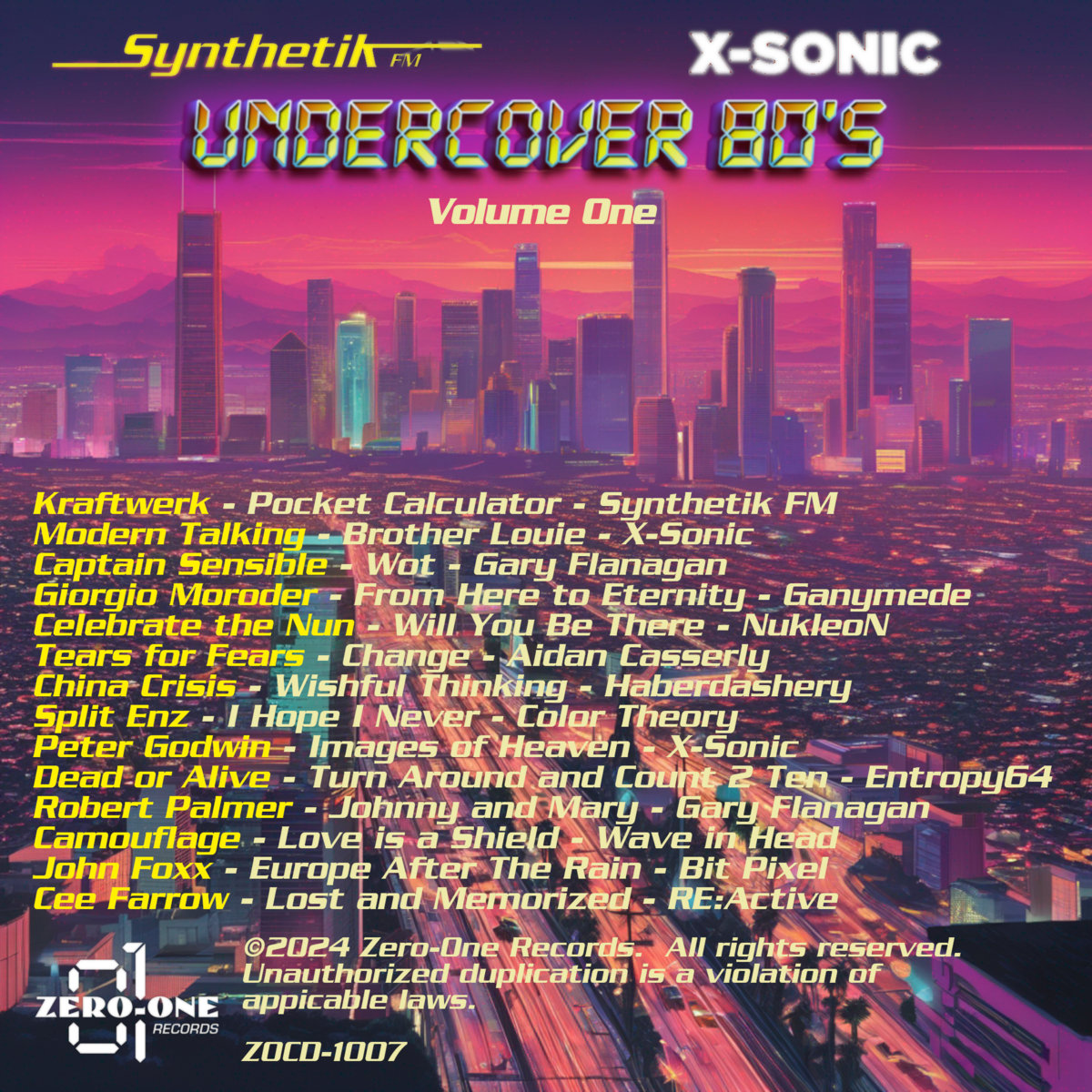 Undercover 80's Volume One | Synthetik FM