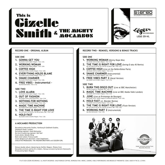 洋楽 Gizelle Smith & The Mighty Mocambos Gizelle Smith & The Mighty Mocambos – This Is Gizelle Smith