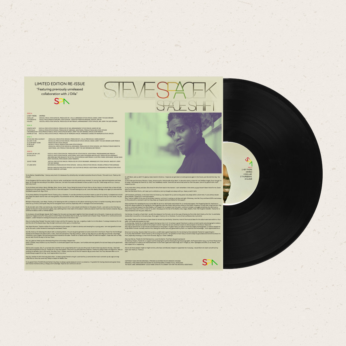 Spaceshift (Re-Issue) | Steve Spacek
