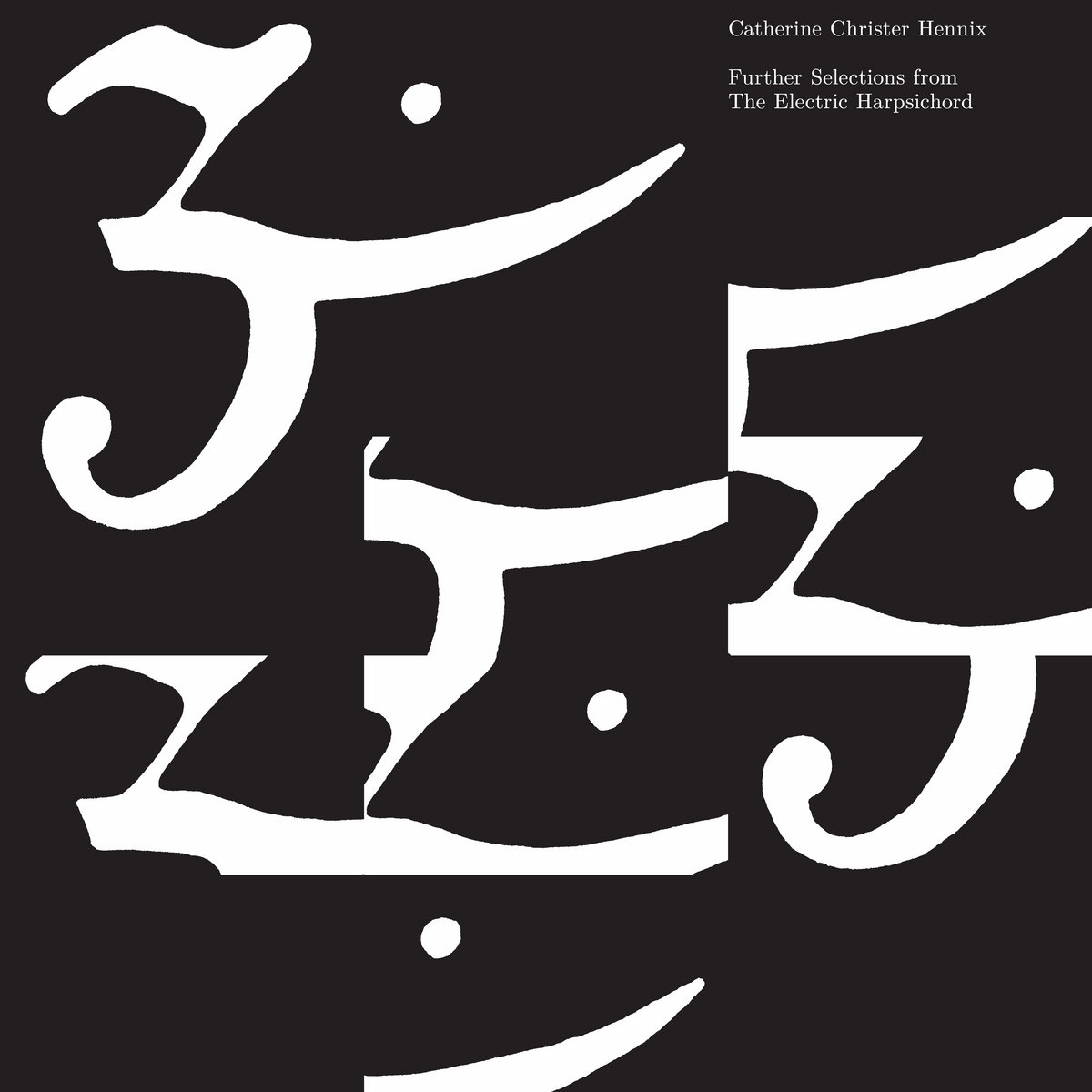 米2LP Catherine Christer Hennix Solo For Tamburium BF061 Blank Forms Editions /00520 Solo for Tamburium | Catherine Christer Hennix | Blank Forms