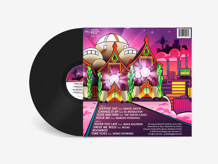 Steppin' Out | Jonny Tobin | Austin Boogie Crew Records