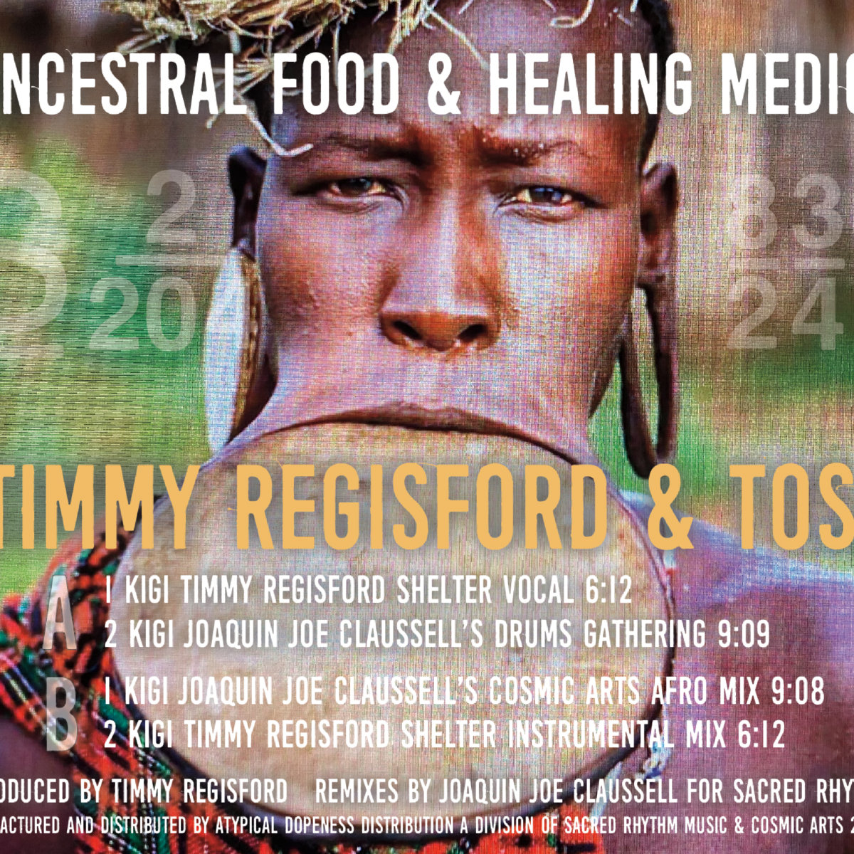 ANCESTRAL FOOD & HEALING MEDICINE VOL.2 PRESENTS TIMMY REGISFORD & TOSHI TIKOLO – KIGI WITH REMIXES BY JOAQUIN JOE CLAUSSELL