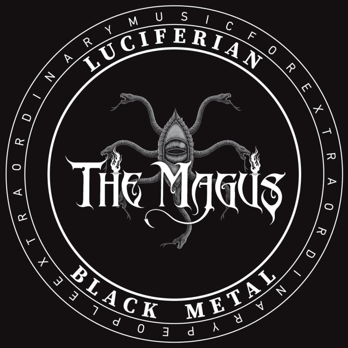 THE MAGUS-Luciferian Black metal t-shirt LIMTED EDITION