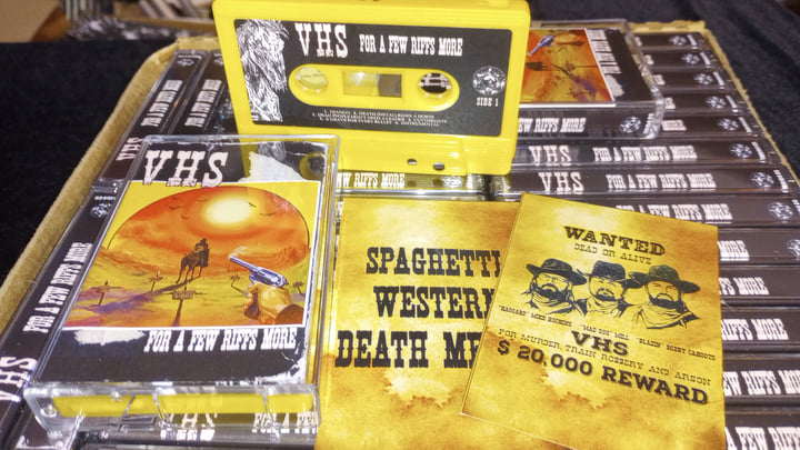 For A Few Riffs More | VHS | Crucial Blast