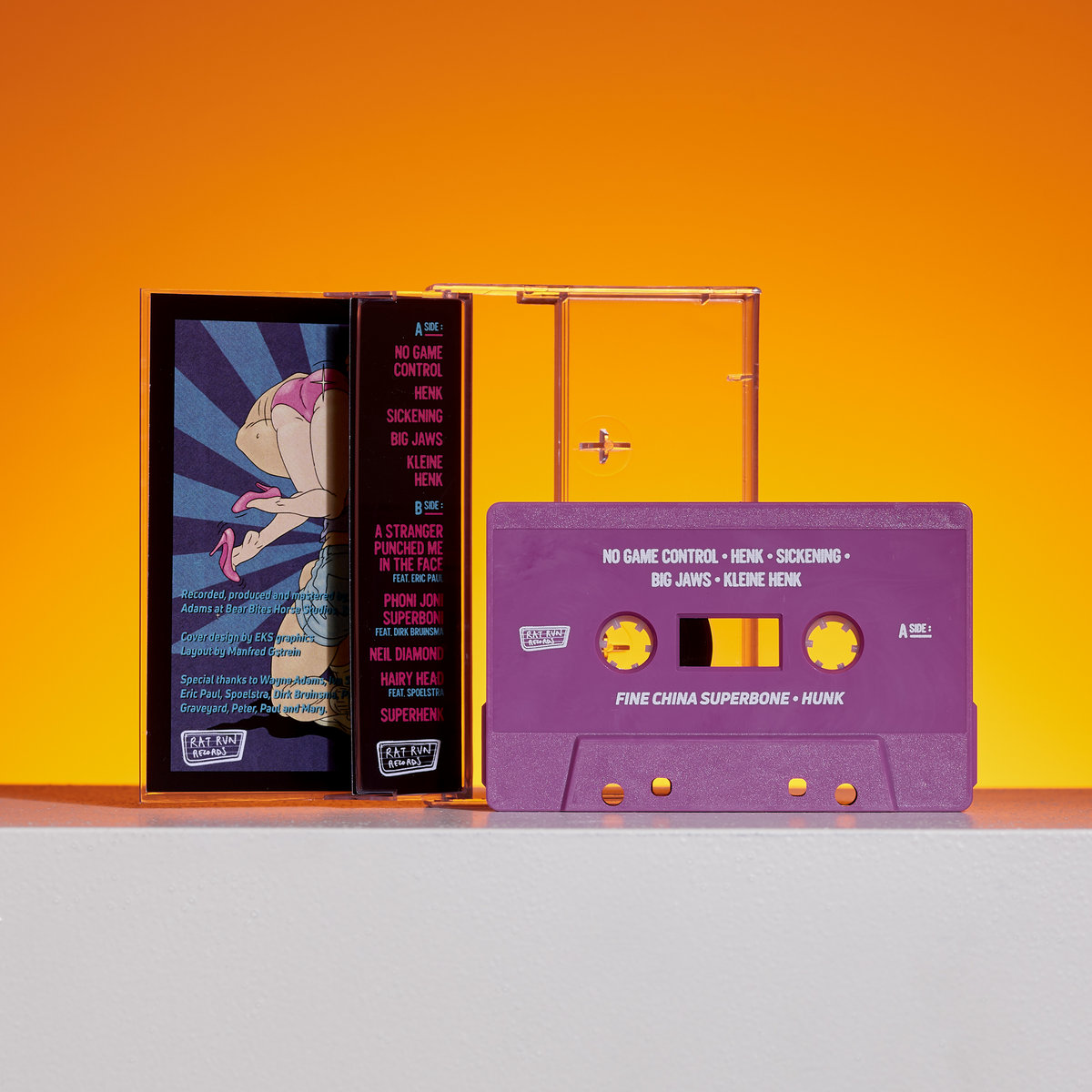 HUNK Fine China Superbone! RAT RUN RECORDS