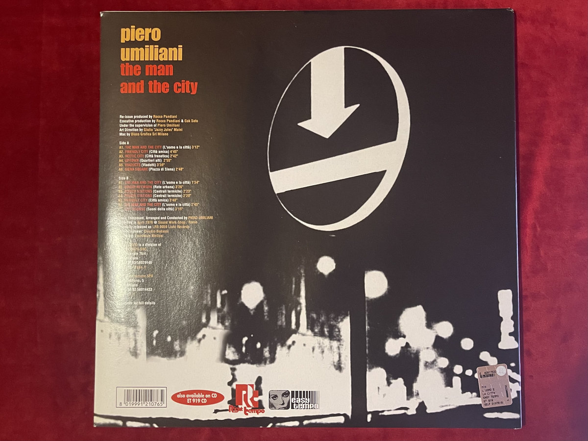 The Man And The City (Original Library) | Piero Umiliani | Right
