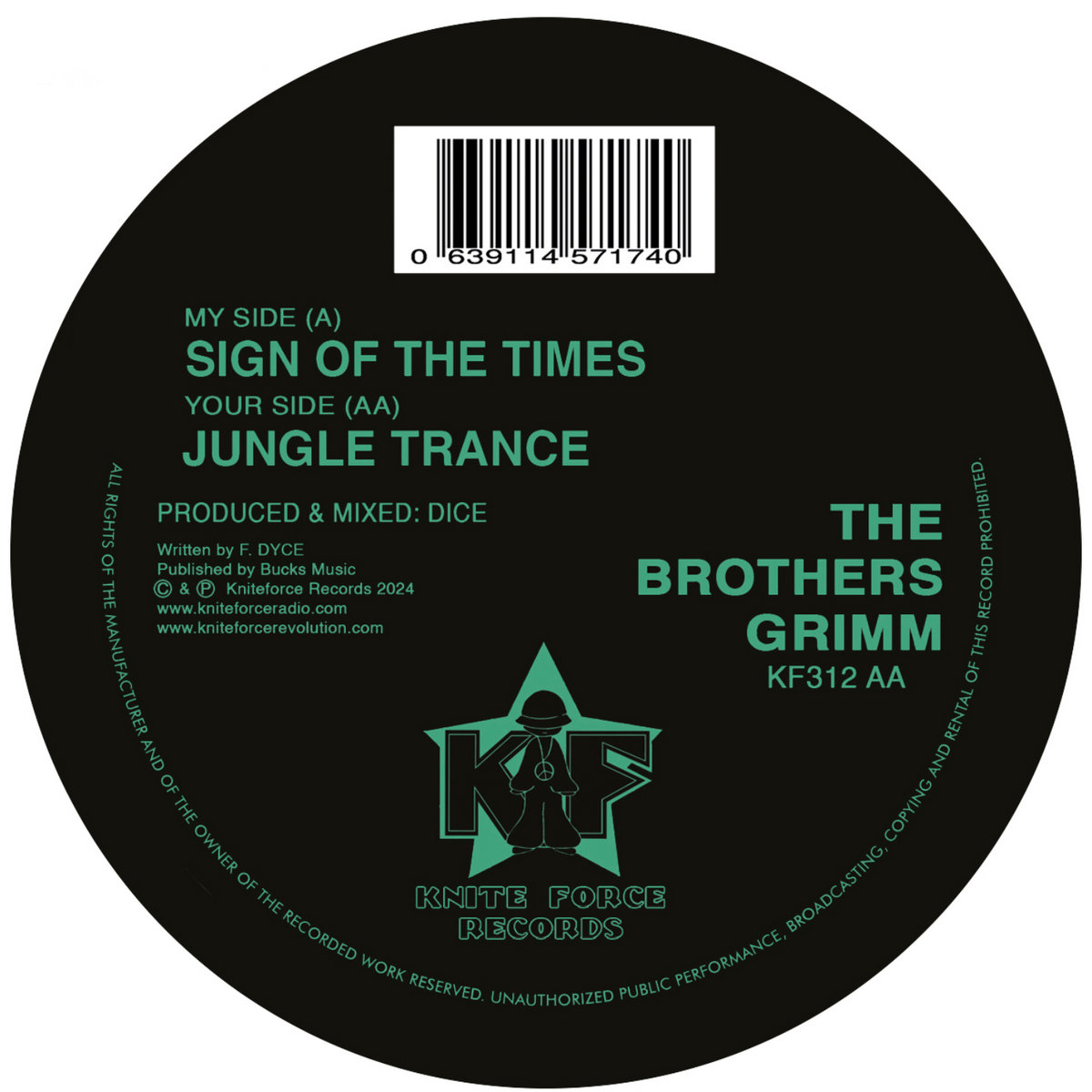 KF312 - Sign Of The Times / Jungle Trance | The Brothers