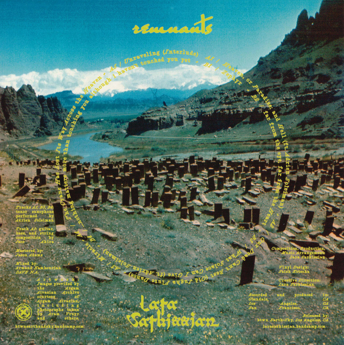 Remnants (LP) | Lara Sarkissian | btwn Earth+Sky