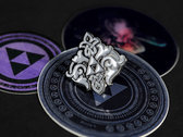 Rozen - Super Limited Dark Triforce Pin + Sticker Pack (US only)