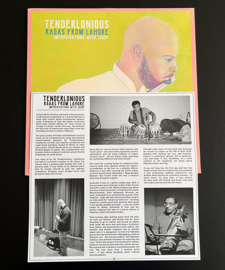 RAGAS FROM LAHORE - improvisations with Jaubi | Tenderlonious