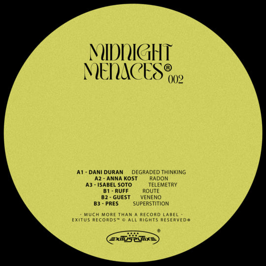 Midnight Menaces 002 - Dani Durán (ES) / Anna Kost / Isabel Soto