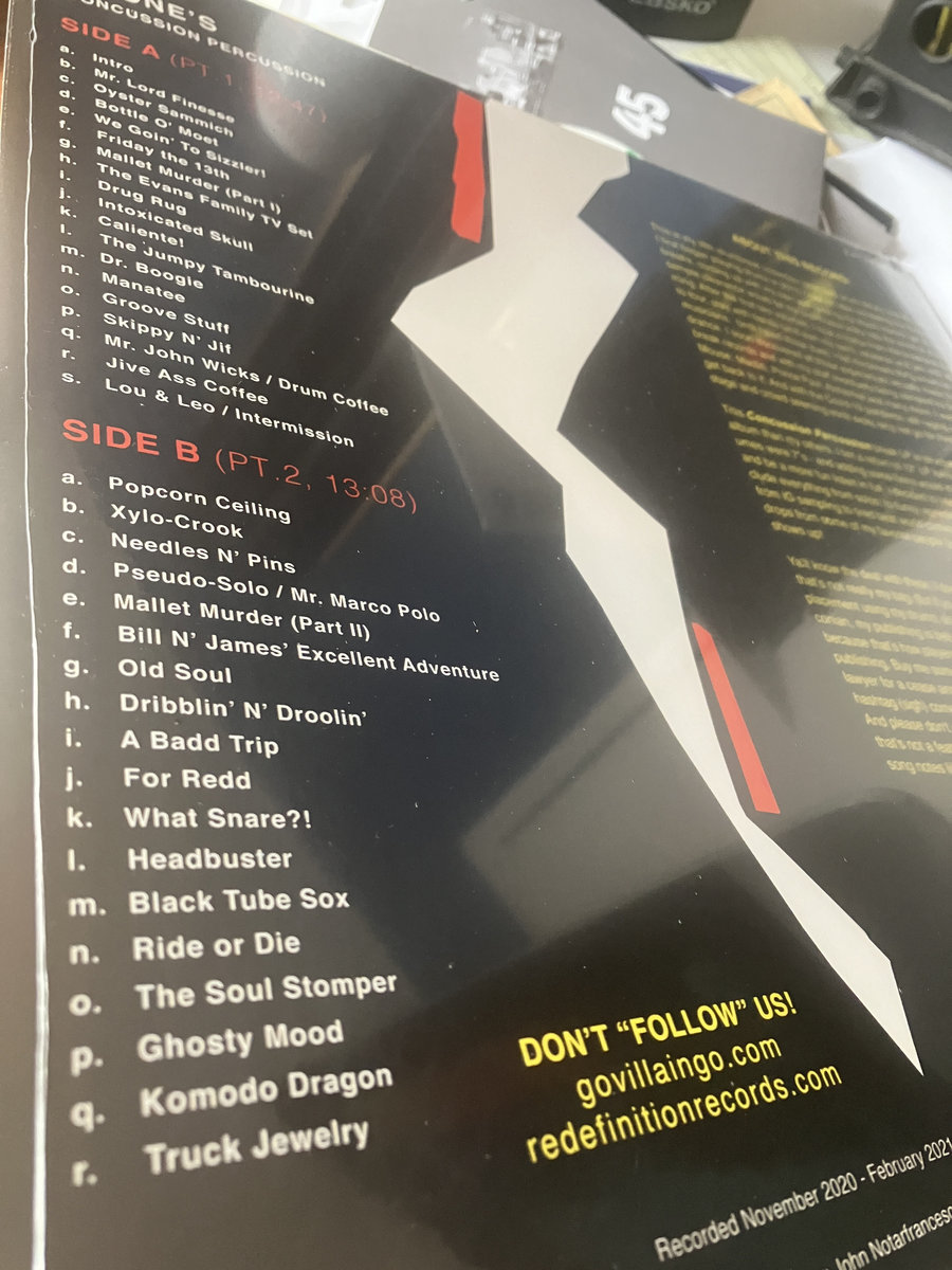 J-Zone: Concussion Percussion | Jay Mumford