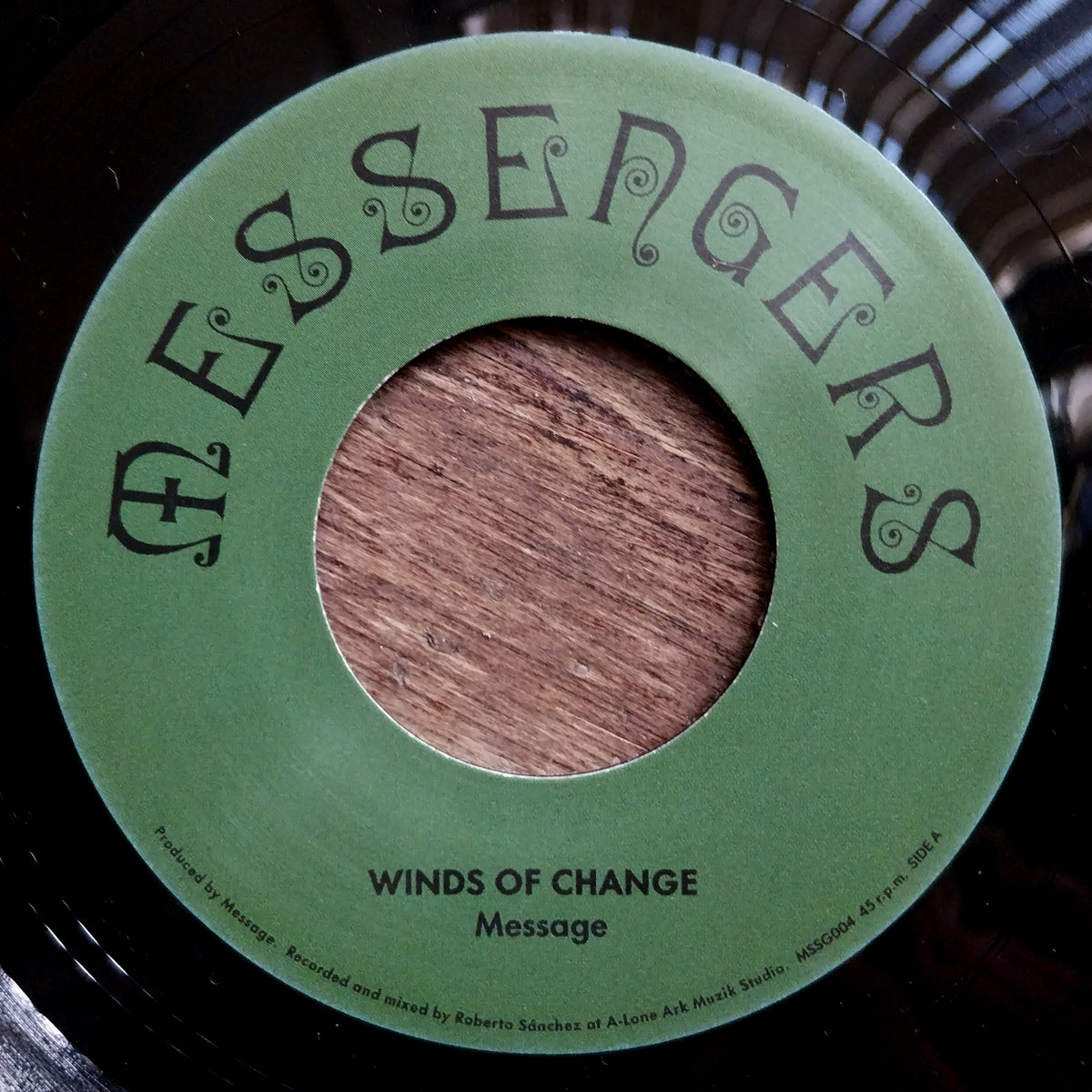 7'' Message - Winds Of Change | A-LONE REGGAE SHOP