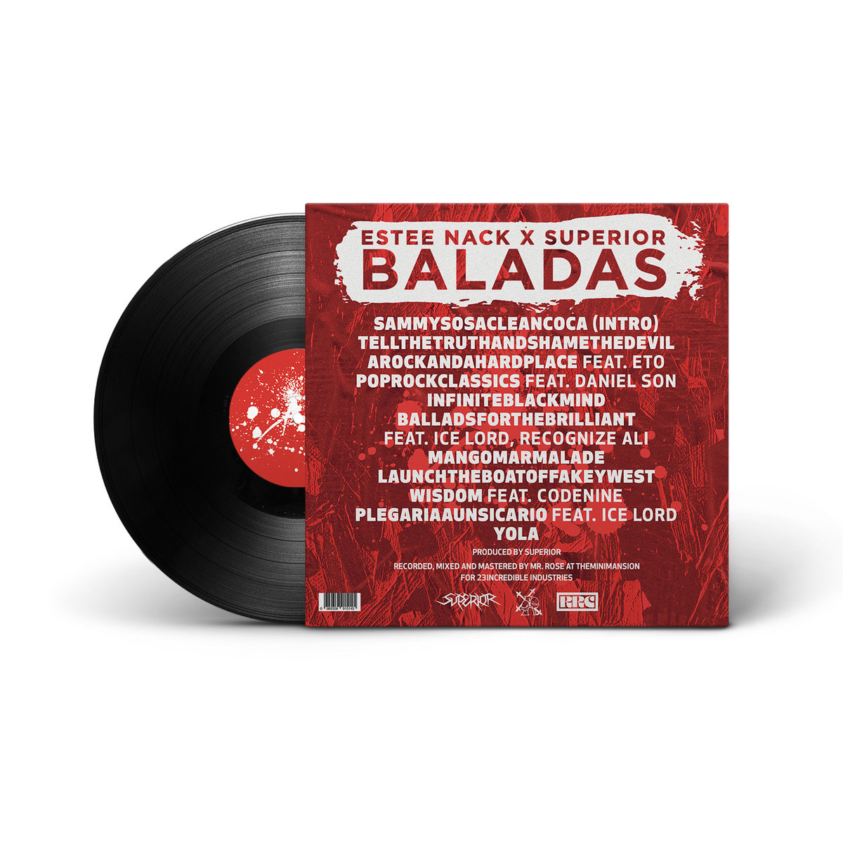洋楽 Estee Nack x Superior BALADAS LP Baladas (LP) – RRC MUSIC CO.