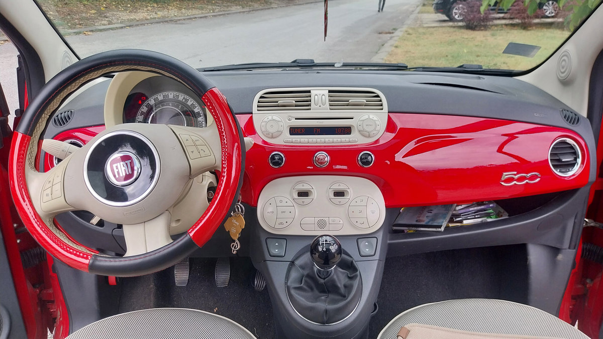 Fiat 500 2007 city car photo detail
