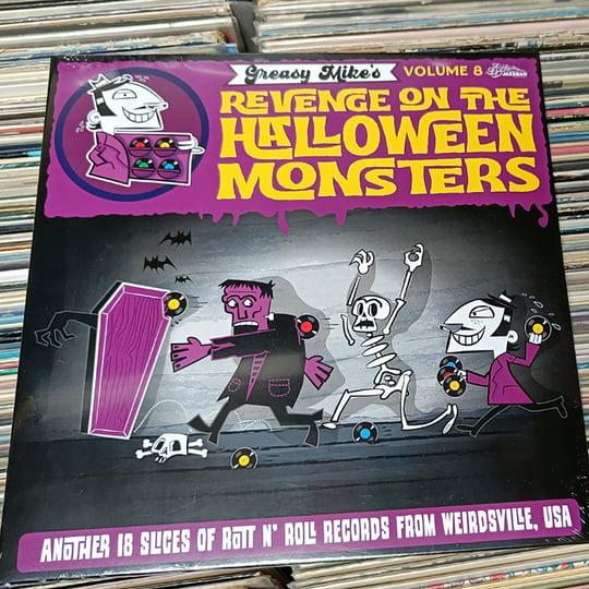 英LP Various Greasy Mikes Halloween Monsters JMANLP128 Jazzman UK /00240 a3538007523_2.jpg