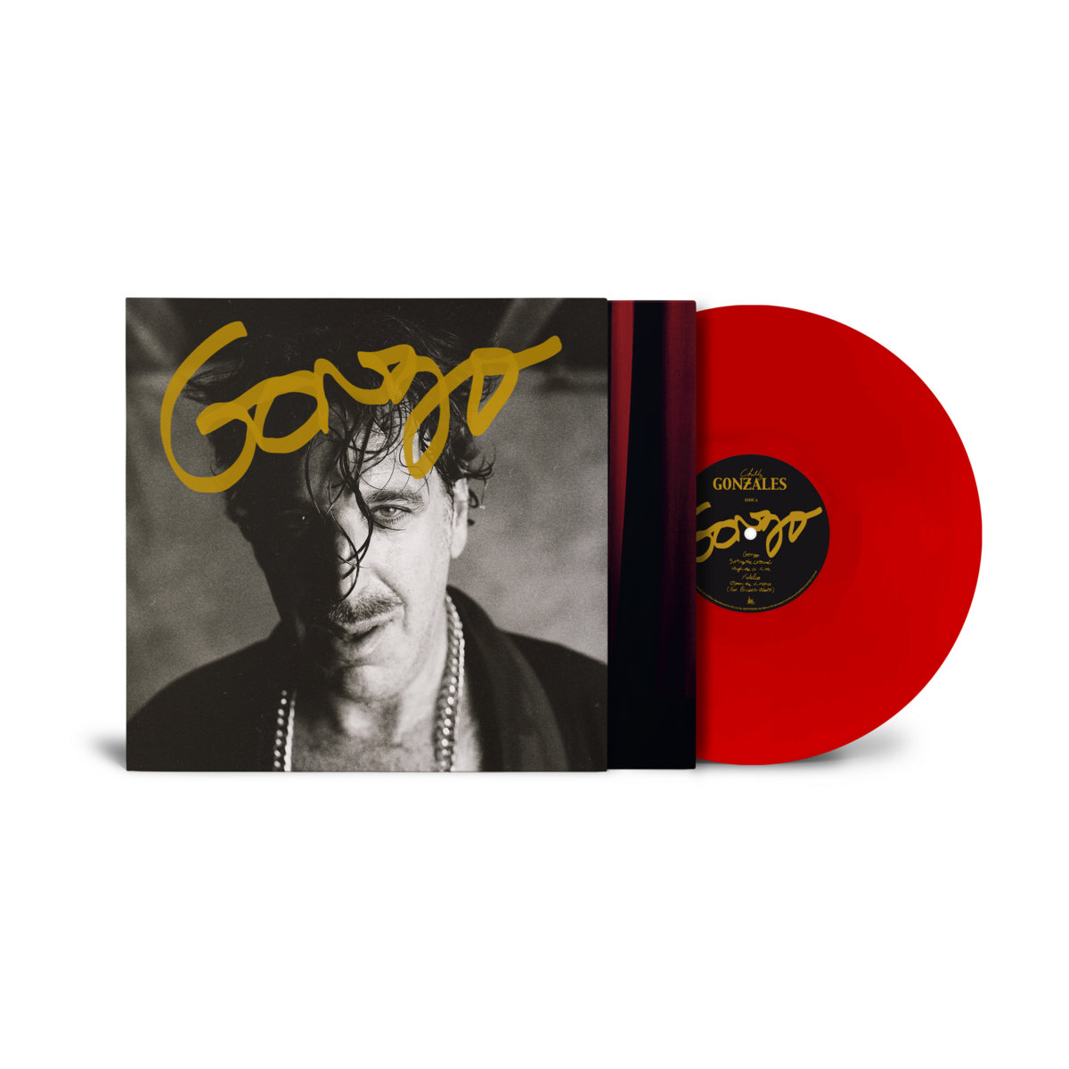 欧LP Chilly Gonzales Gonzo (Red Vinyl) GENTLE029RED Gentle Threat 未開封 /00260 Gonzo | Chilly Gonzales