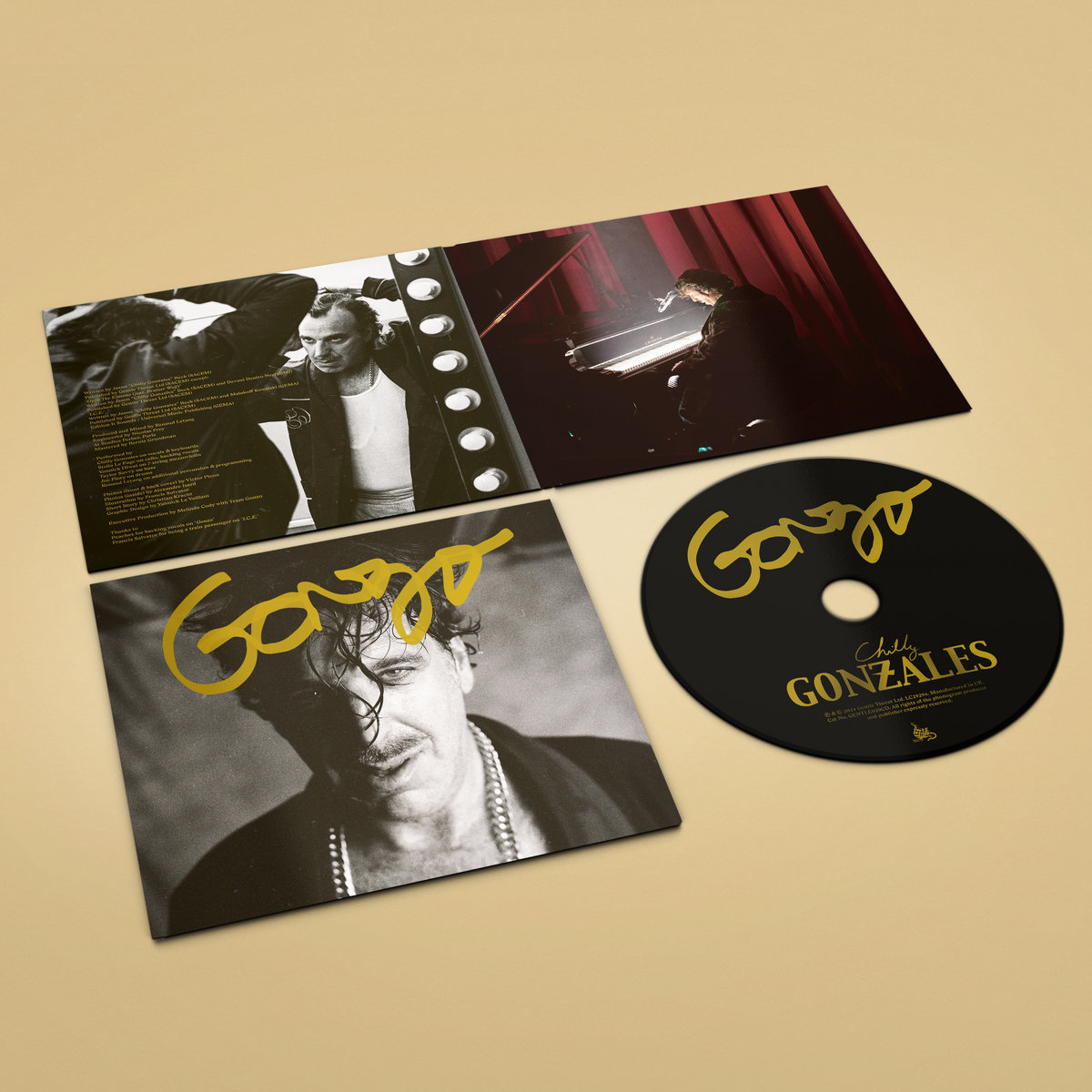 欧LP Chilly Gonzales Gonzo (Red Vinyl) GENTLE029RED Gentle Threat 未開封 /00260 Gonzo | Chilly Gonzales