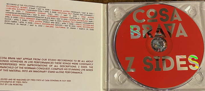 VOICE OF AMERICA - FRED FRITH UK盤 VOICE OF AMERICA - FRED FRITH UK盤