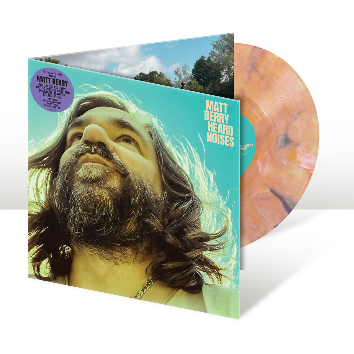 英LP Matt Berry (3) Heard Noises AJXLP817B Acid Jazz 未開封 /00260 Heard Noises | Matt Berry