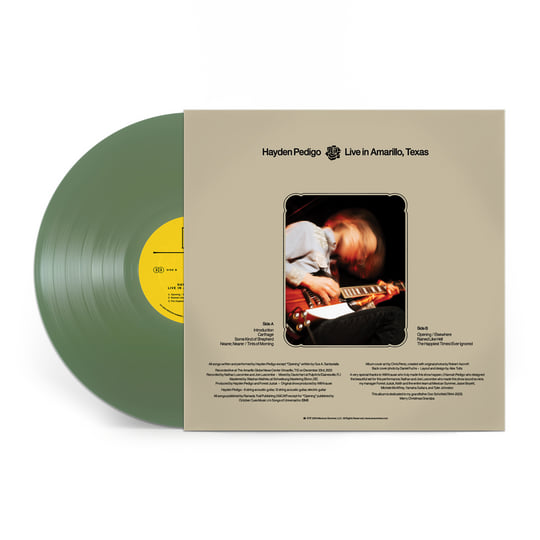 Live in Amarillo, Texas | Hayden Pedigo