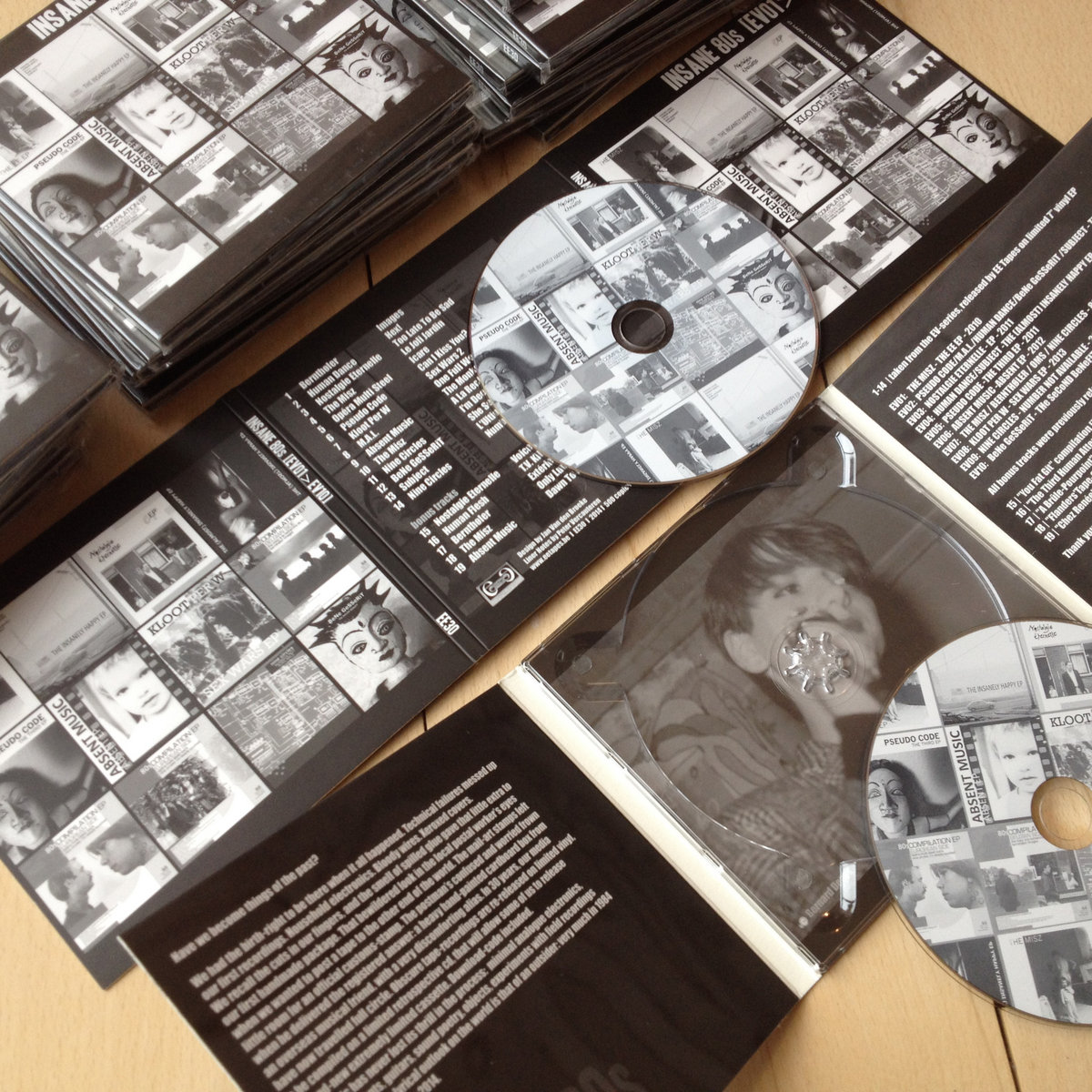 Insane 80s [EV01>EV10] various artists EE Tapes