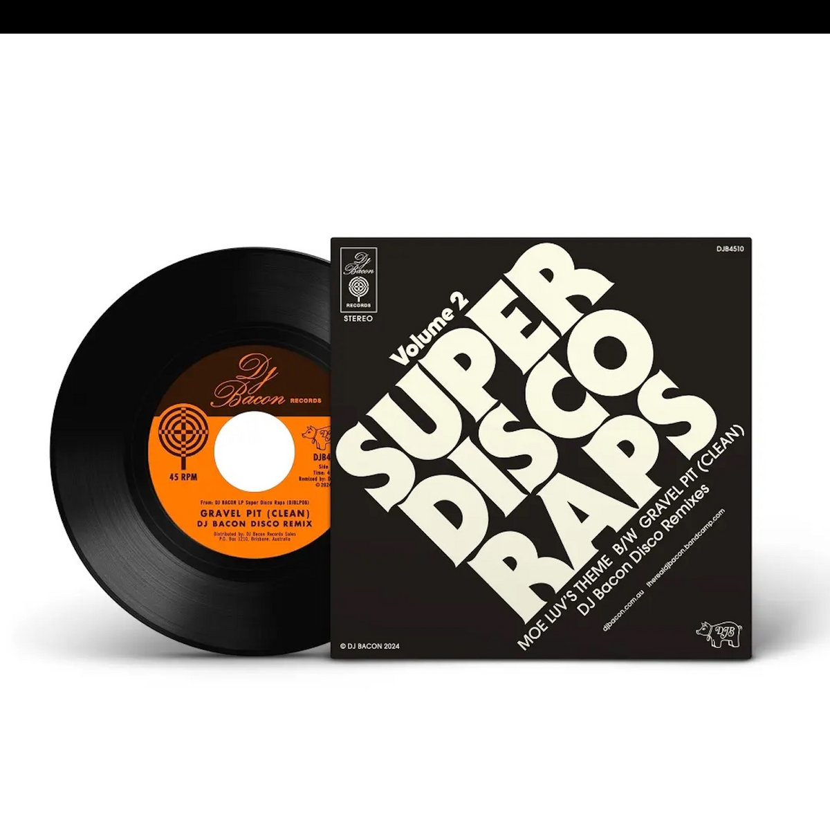 SUPER DISCO RAPS (DJBLP06) | DJ BACON