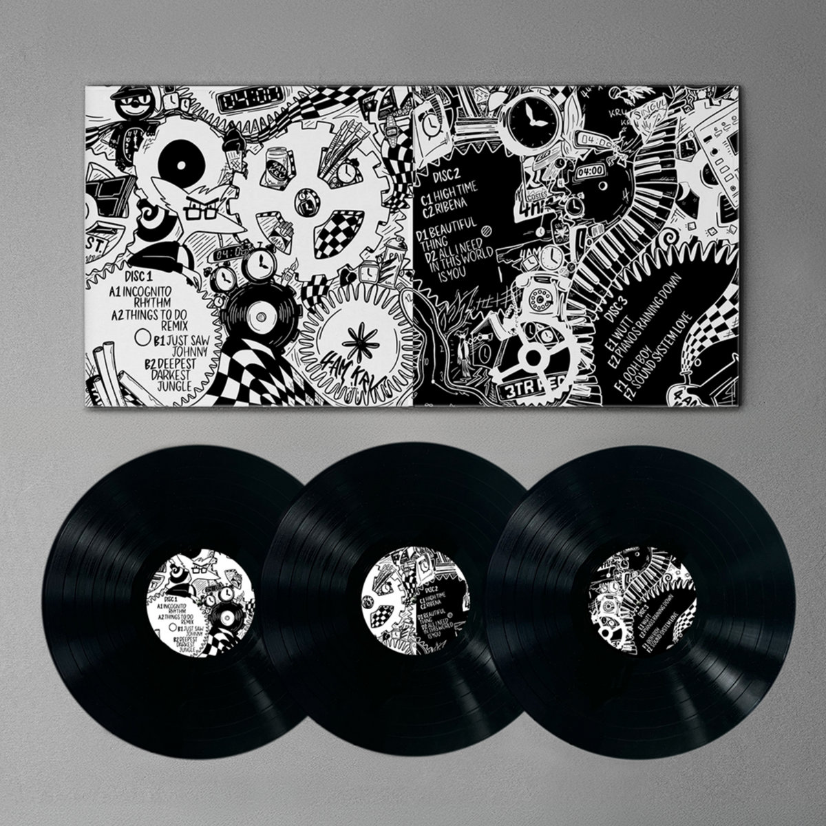 Lp Rythmn 4AMKVLP01 - Incognito Rhythm LP | 4am Kru