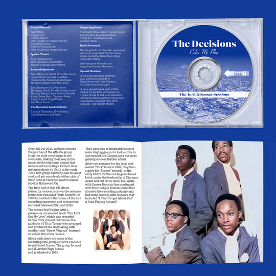 The Decisions - Color Me Blue - Soul Direction(LP Free Sampler