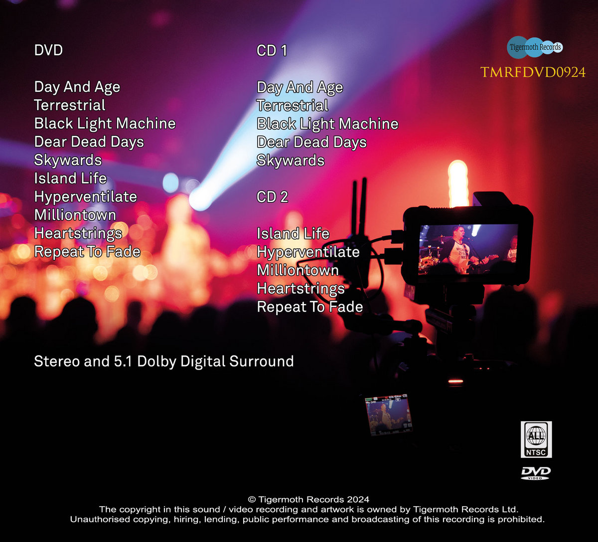 Frost* Island Live DVD/2CD | Magenta
