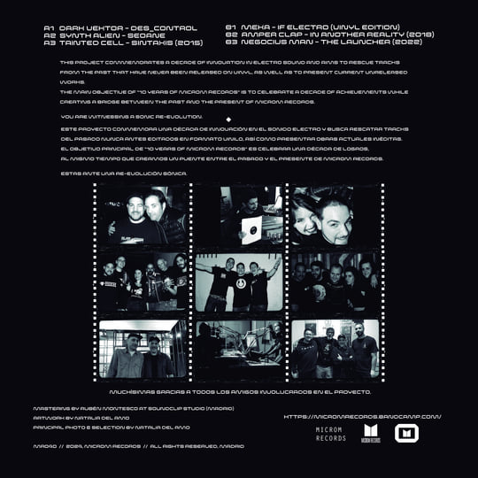 10 YEARS OF MICROM RECORDS V/A | Dark Vektor, Synth Alien