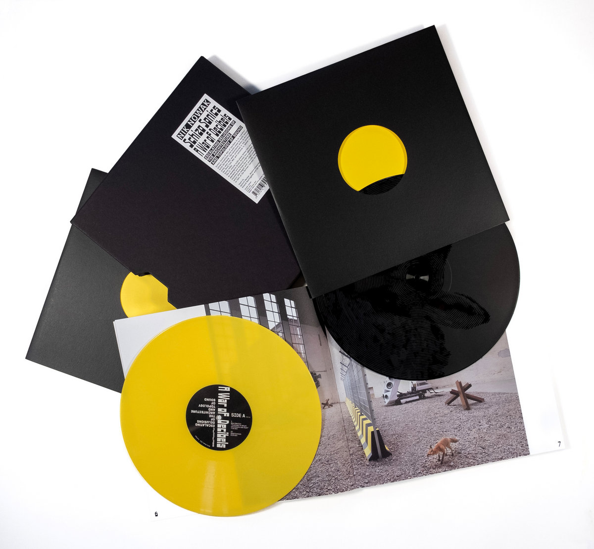 Nik Nowak - A War Of Decibels Book + 2 x Vinyl Boxset