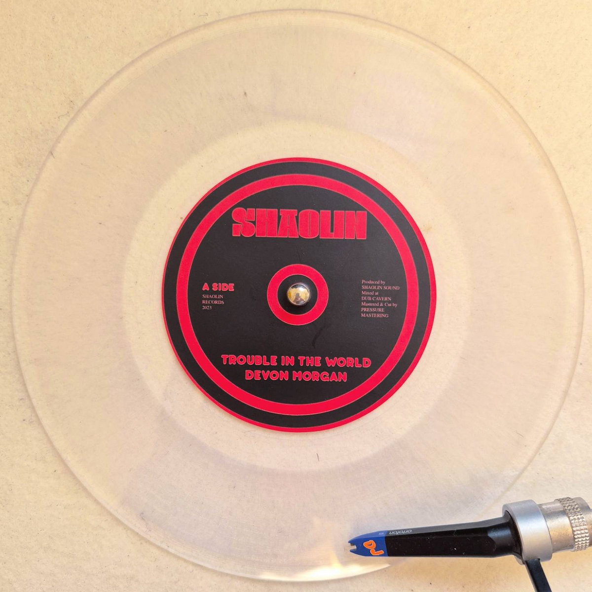 Devon Morgan - Trouble In The World (Shaolin Cut) Limited 7