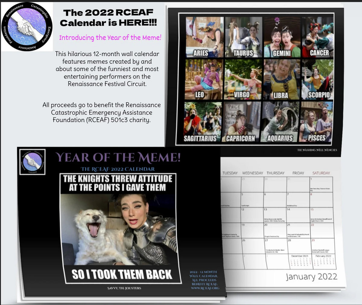 Collectible 2022 Calendar: RCEAF introduces 