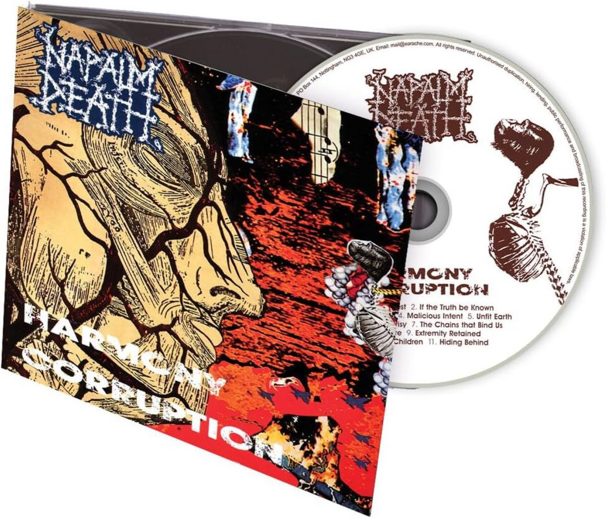 Napalm Death Harmony Corruption CD 廃盤 レア Napalm Death - Harmony Corruption - Amazon.com Music