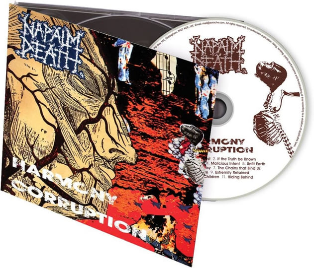 Napalm Death Harmony Corruption CD 廃盤 レア NAPALM DEATH - Harmony Corruption. CD | eBay