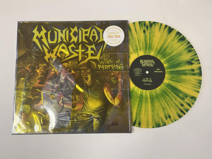 欧LP Municipal Waste The Art Of Partying MOSH331LPUS Earache 未開封 /00260 Municipal Waste – The Art Of Partying – CD (Album, Reissue