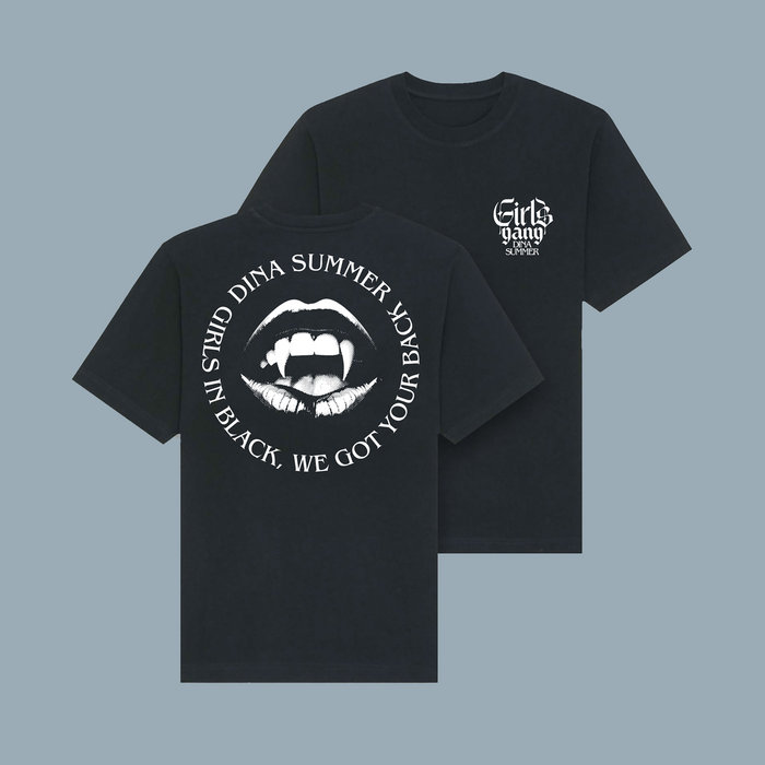 Girls Gang T-Shirt Black (Design 3)