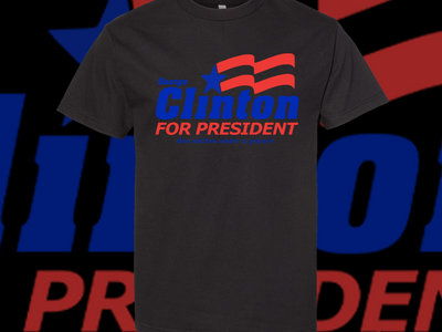 George Clinton For President (black) | TRASH GODZ