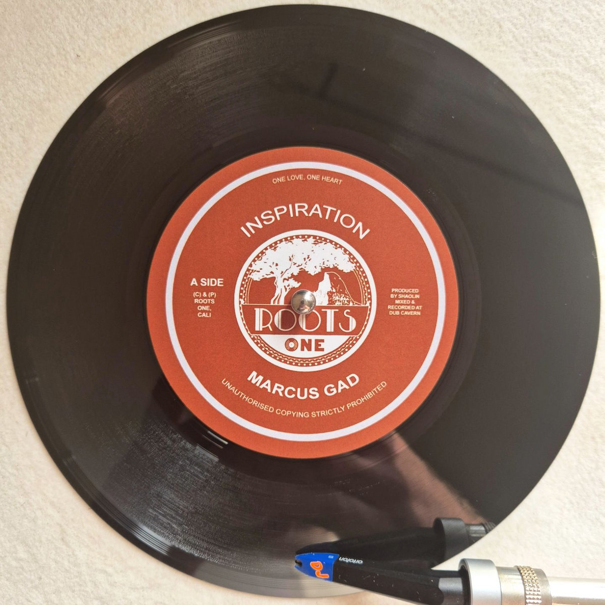 Marcus Gad Inspiration (Limited 7" Polyvinyl) (Roots One Records