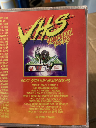 Halloween Treats (Demos, Splits and Ghoulish Delights) | VHS