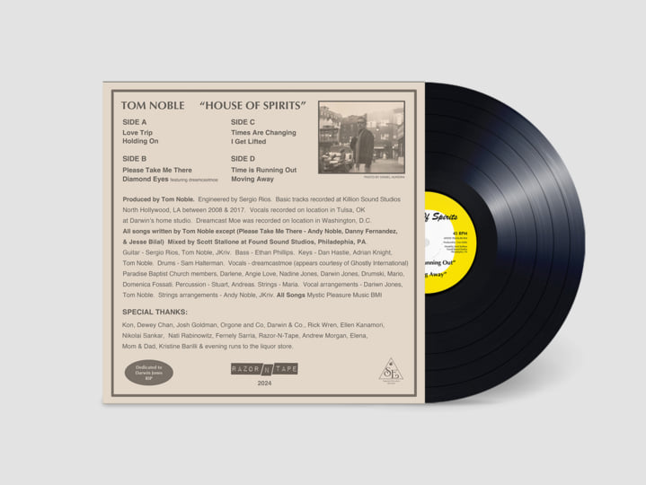 Tom Noble Presents : House of Spirits LP | Tom Noble | Razor-N-Tape
