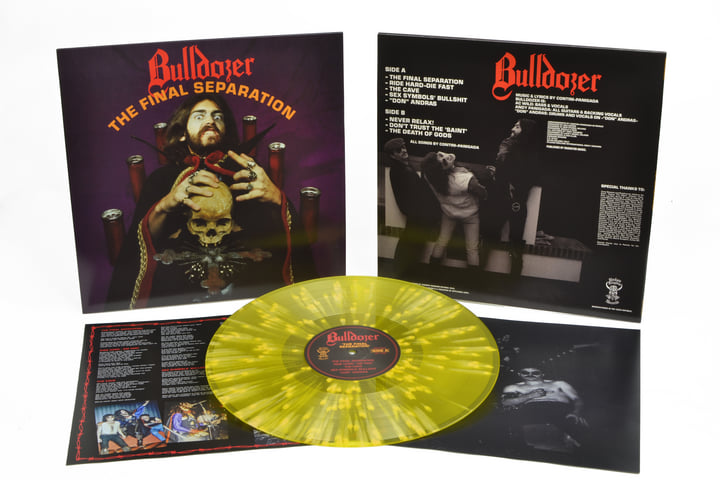 米LP Bulldozer Final Separation (Yellow Vinyl) SKR199YELLOW Shadow Kingdom Recor /00260 The Final Separation | BULLDOZER | Shadow Kingdom Records