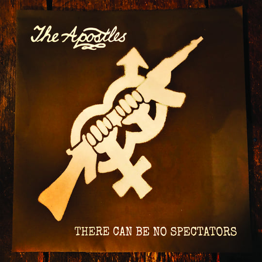 THE APOSTLES - THERE CAN BE 〜 (2LP)送料込み THERE CAN BE NO SPECTATORS | THE APOSTLES | Grow Your Own