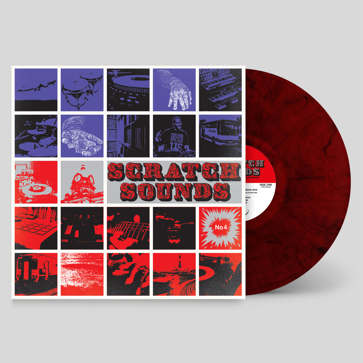 邦楽 punpee unreleased mush ups cracks record Scratch Sounds No. 4 | Woodwurk Records