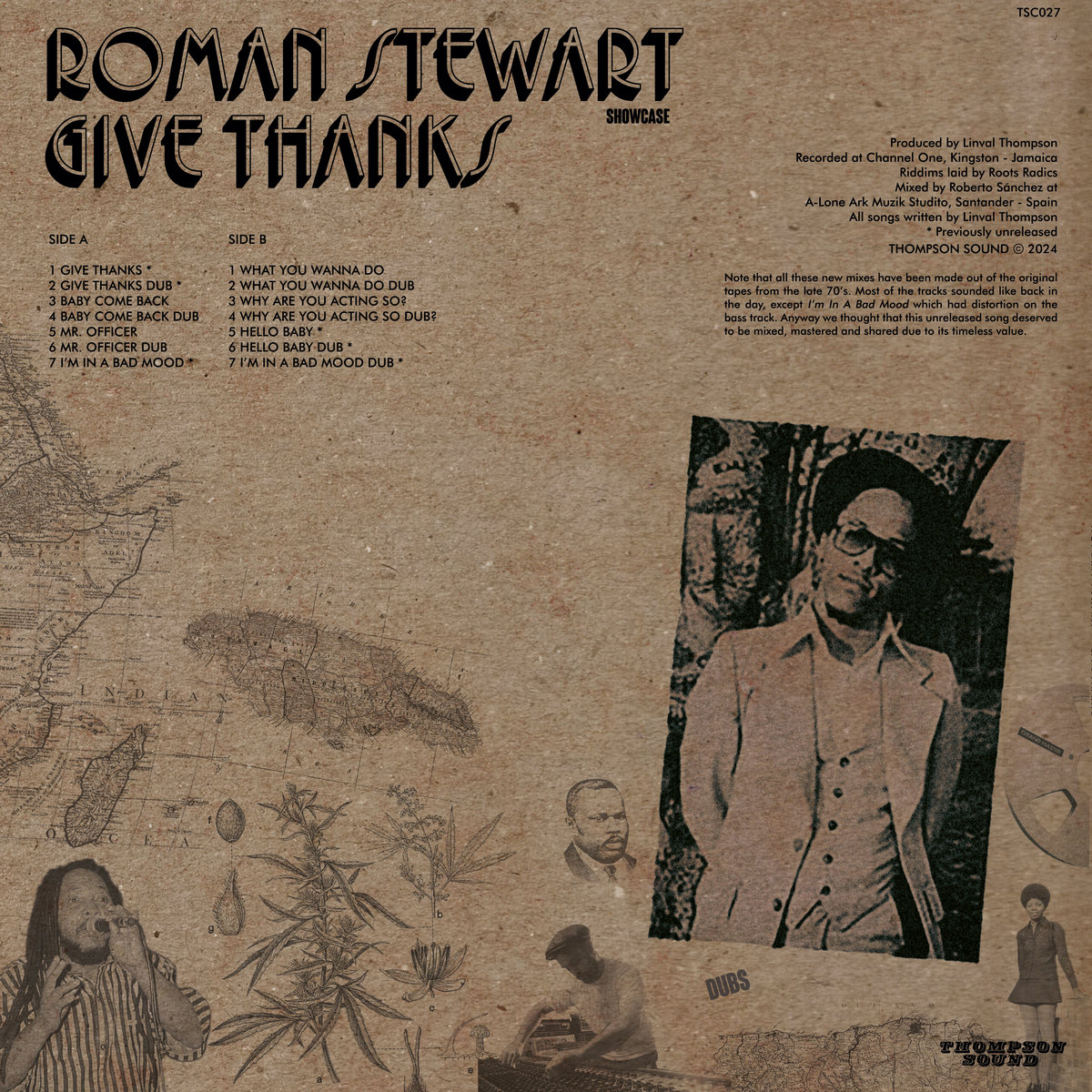 Roman Stewart - Give Thanks 'Showcase' | A-LONE REGGAE SHOP