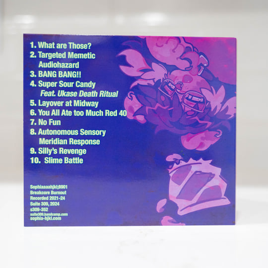Breakcore Burnout | Sophiaaaahjkl;8901 | Suite 309