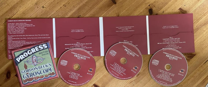 Progress | Gordon Beck's Gyroscope | Jazz In Britain