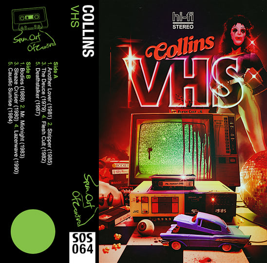 VHS | COLLINS | Spun Out Of Control
