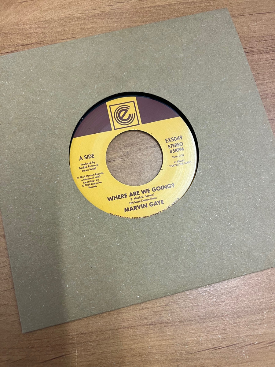 Marvin Gaye & Donald Byrd - Where Are We Going? (LP - US